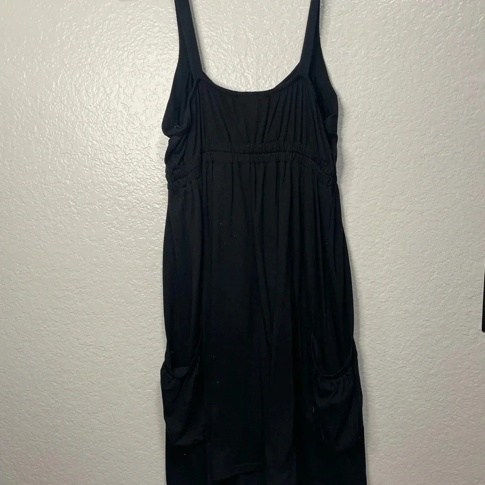 Mossimo Supply Co. Black Baby Doll Dress MEDIUM - Picture 2 of 6